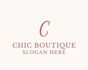 Chic - Chic Elegant Fashion logo design