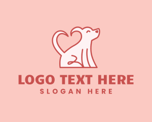 Dog Heart Love Logo