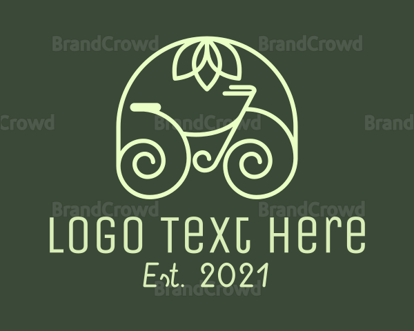 Eco Friendly Bike Logo