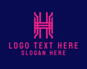 Technology - Cyber Technology H logo design