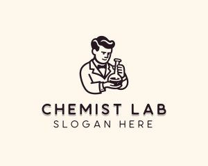 Chemist - Science Laboratory Chemist logo design