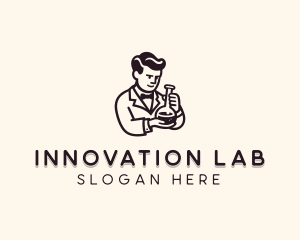 Laboratory - Science Laboratory Chemist logo design