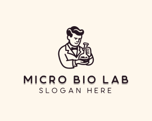 Science Laboratory Chemist logo design