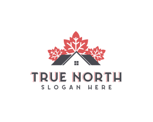 Canada - Maple Leaf House logo design