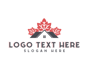 Real Estate - Maple Leaf House logo design