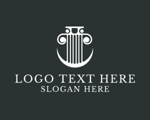 Insurance - Finance Lawyer Column Insurance logo design