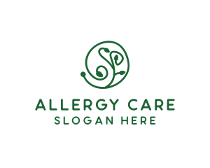 Green Organic Plant logo design