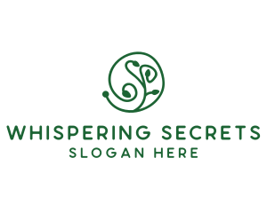 Green Organic Plant logo design