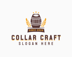 Beer Barrel Brewery logo design