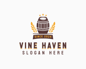 Beer Barrel Brewery logo design