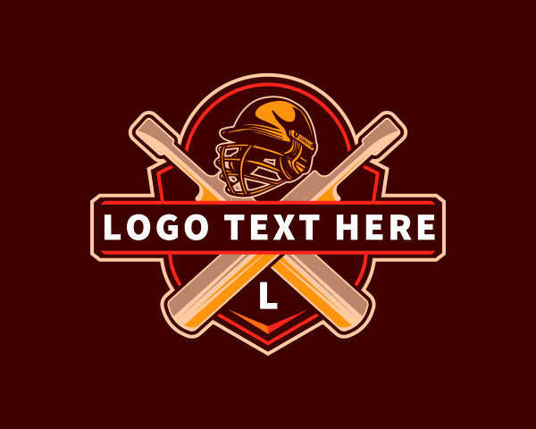 Cricket - Cricket Helmet Championship logo design