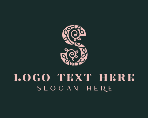 Lifestyle - Natural Leaf Letter S logo design