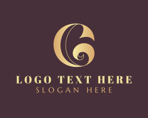 Gradient - Elegant Boutique Letter C logo design