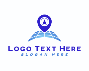 Address - Map Navigator Pin logo design
