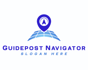 Navigator - Map Navigator Pin logo design
