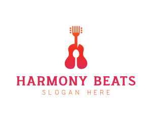Instrumental - Acoustic Guitar Restaurant logo design