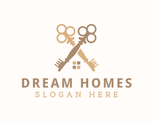 Home Keys Realtor logo design