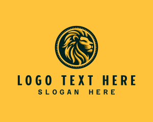 Pride - Wildlife Lion Animal logo design