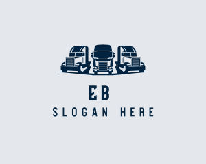 Blue Fleet Trucking Logo
