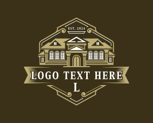 Vintage - Residential House Hotel logo design