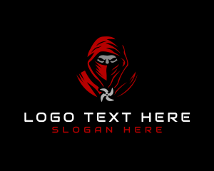 Assassin - Ninja Gaming Avatar logo design