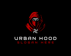 Hood - Ninja Gaming Avatar logo design