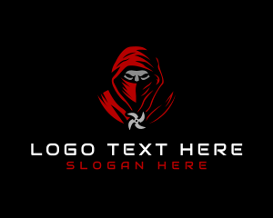 Hood - Ninja Gaming Avatar logo design