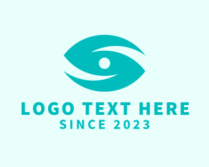 Vision - Security Eye Letter S logo design