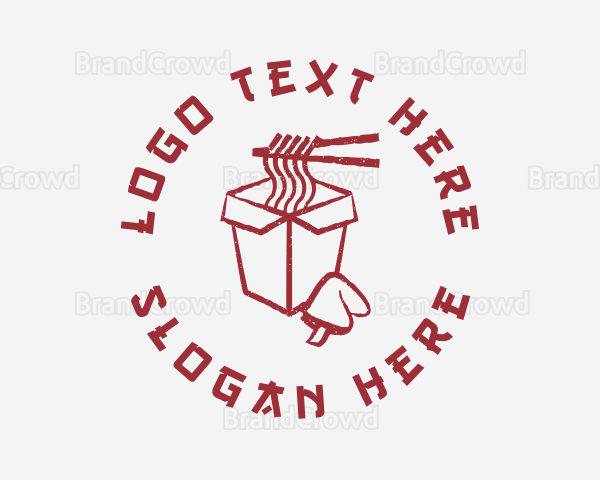 Ramen Takeout Noodles Logo