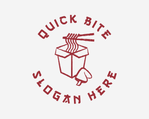 Takeout - Ramen Takeout Noodles logo design