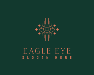 Mystical Astrology Eye logo design