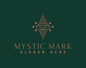 Mystical Astrology Eye logo design