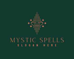 Mystical Astrology Eye logo design