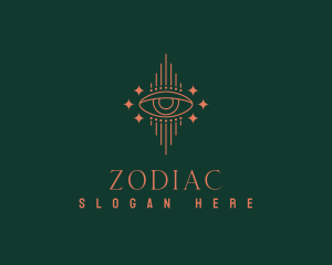 Mystical Astrology Eye logo design