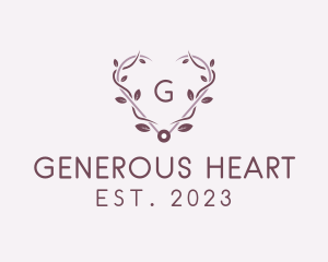 Heart Vine Gardening logo design