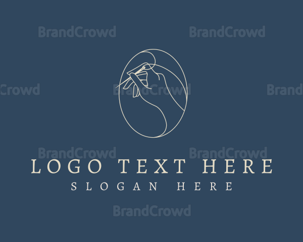 Elegant Tailor Hand Logo