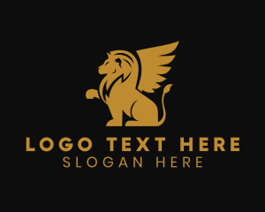 Gold Premium Griffin Logo