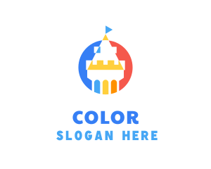 Playground Castle Color Logo