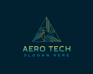 Pyramid Tech Developer logo design