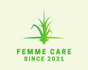 Grass Lawn Care logo design