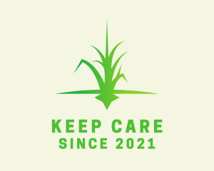 Grass Lawn Care logo design