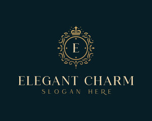 Elegant Regal Boutique logo design