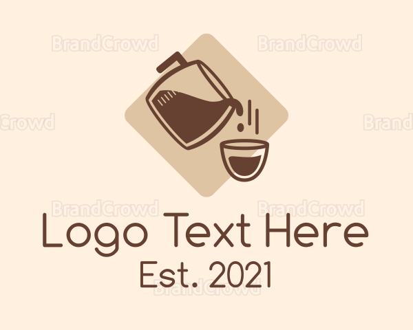 Coffee Cup Refill Logo