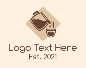 Minimal - Coffee Cup Refill logo design