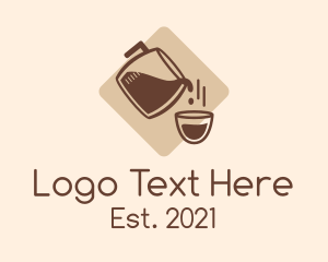 Cafe Americano - Coffee Cup Refill logo design