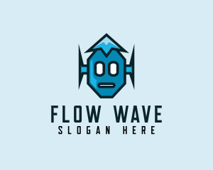 Stream - Robot Clan Streaming logo design