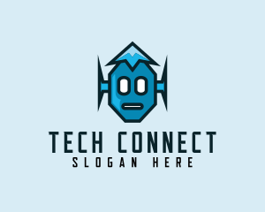 Interactive - Robot Clan Streaming logo design