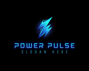 Wattage - Lightning Power Bolt logo design