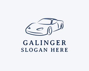 Automobile - Blue Automobile Car logo design