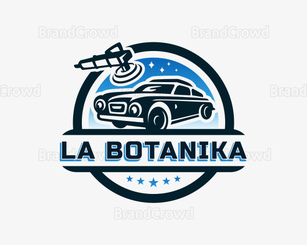 Car Vehicle Polishing Logo